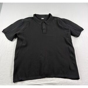 PXG Golf Polo Shirt Mens XL Black Nick Jonas Hybrid Performance Stretch